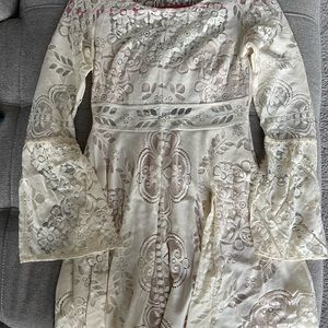 Free People, A-Line, lace dress